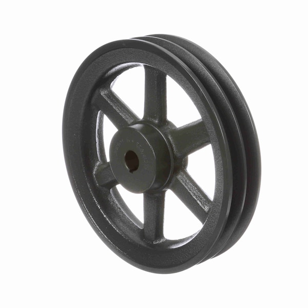 2 Groove Cast Iron Fhp - Finished Bore Sheave, 2BK90X3/4